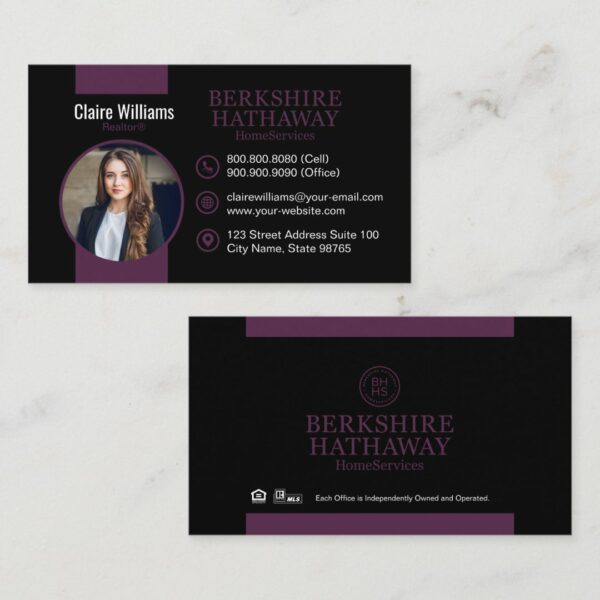 Berkshire Hathaway Business Card