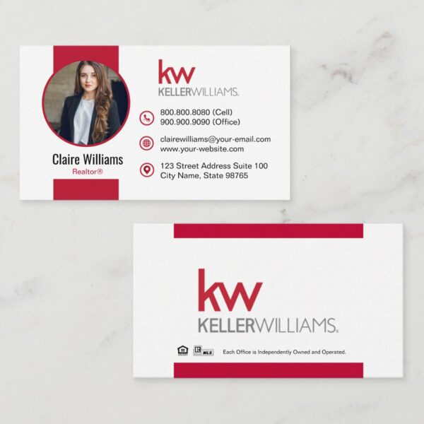 Keller Williams Business Card Print