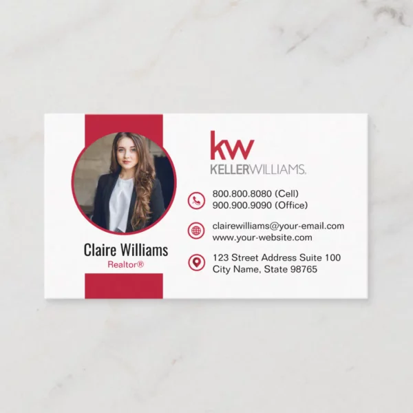 Keller Williams Business Card Print