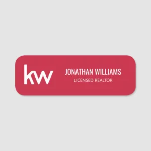 Keller Williams Name Tag